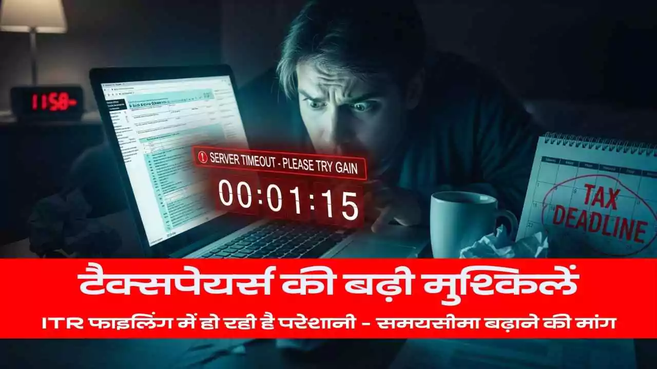 ITR फाइलिंग में हो रही है परेशानी, टैक्सपेयर्स की बढ़ी मुश्किलें - जानें क्या करें