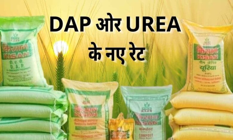 2025 में डीएपी और यूरिया की नई कीमतें: किसानों को अब इस रेट में मिलेगा खाद
