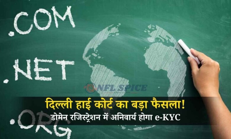 दिल्ली हाई कोर्ट का बड़ा फैसला! डोमेन रजिस्ट्रेशन में अनिवार्य होगा e-KYC, ऑनलाइन धोखाधड़ी पर लगेगी लगाम